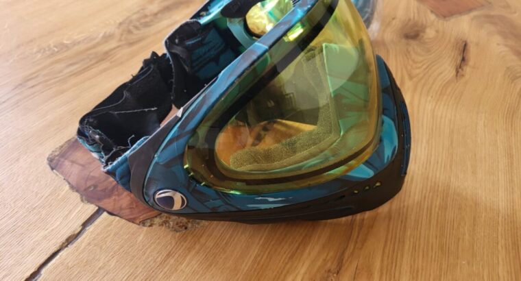 Dye i4 Maske 2 visiere! Guter Zustand! Blau