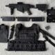 Milsig M17 mit Zubehör, Weste und Dumb Pouche