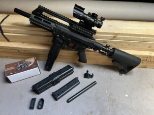 Verkaufe Milsig M17 PMC/SMG mit viel Zubehör