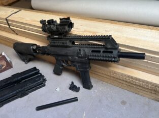 Verkaufe Milsig M17 PMC/SMG mit viel Zubehör