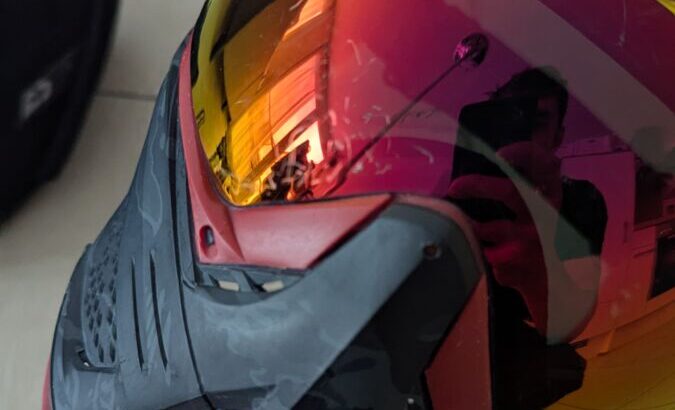 Push Unite Maske Red Camo mit Maskenrahmen Erweiterung inkl. Tasche, Ersatzglas & Zubehör