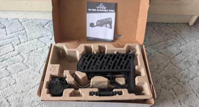 Tippmann TMC Air Stock Schulterstütze (schwarz) – Original Tippmann Upgrade