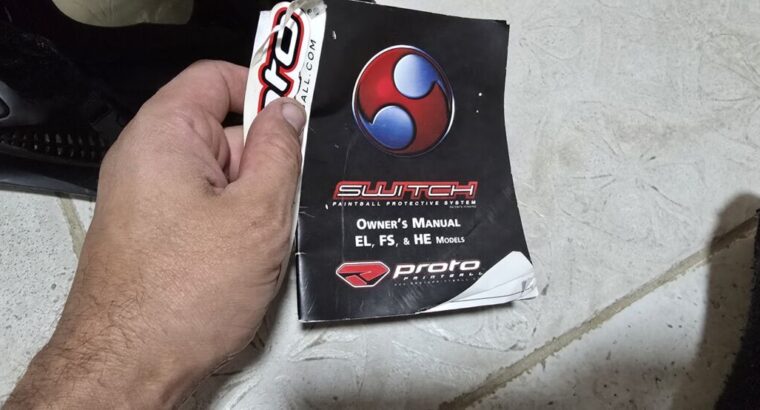 Maske Proto Switch neu und unbenutzt