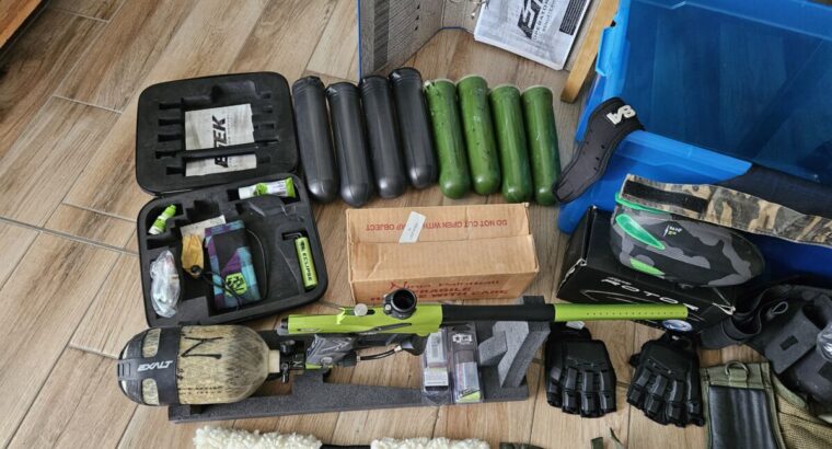 Paintball Komplett Set