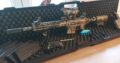 Teilauflösung Paintball Marker Sammlung | MilSig M Serie als Sniper in Tarnfarbe