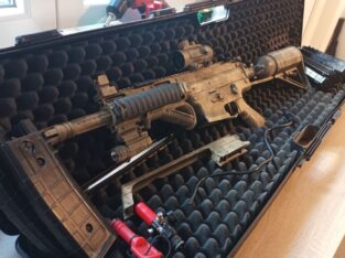 Teilauflösung Paintball Marker Sammlung | Magfed MaxTact TGR2 (G36) in Tarnfarbe