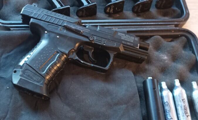 Teilauflösung Paintball Marker Sammlung | Magfed Pistole Walther P99 .43