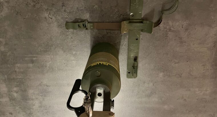 US Army Feuerlöscher mit Druckluftkapsel Bedienbar!