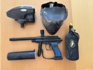 Einsteigerausrüstung Pro Toyz Speedster MG / Umarex Razor Paintball Markierer Cal.68 gebraucht