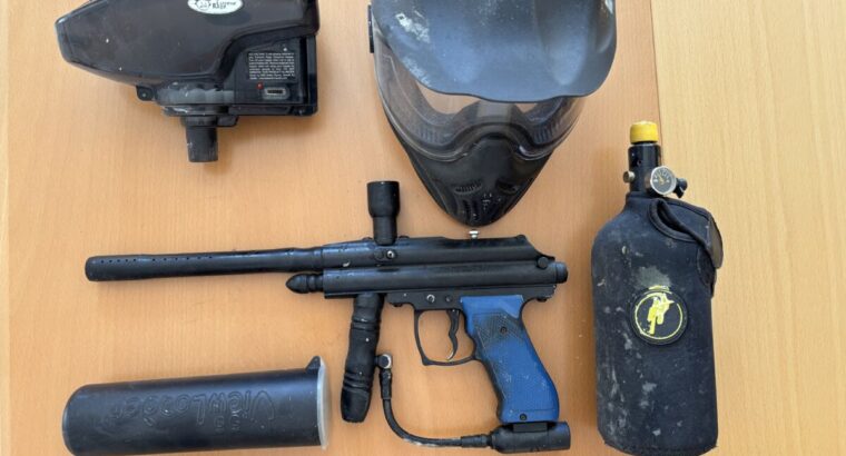 Einsteigerausrüstung Pro Toyz Speedster MG / Umarex Razor Paintball Markierer Cal.68 gebraucht