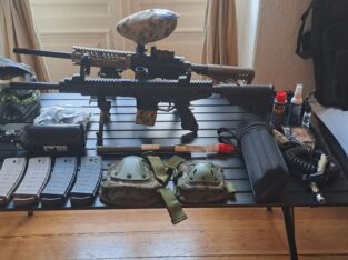 Kontplette Paintball-Ausrüstung