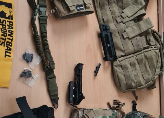 Valken Maske, Tamanian Tiger, M16AR15 Griff usw