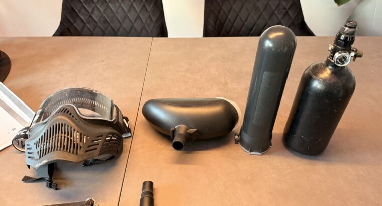 Paintball Set – New Legion Iron M2, komplett mit Zubehör