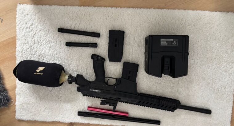 Dye Dam Mit box Rotor und 300 Bar Flasche