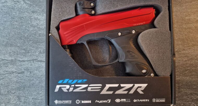 Dye Rize CZR Paintball Makierer Red Cal 68 + 0.8l Tank + Empire Hopper