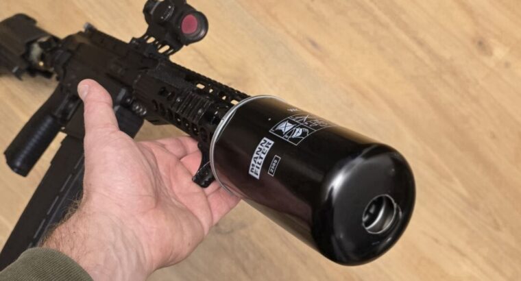 Schalldämpfer Attrappe Ölfilter “Improvised Suppressor”