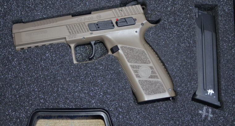 CZ P09 Neuwertig