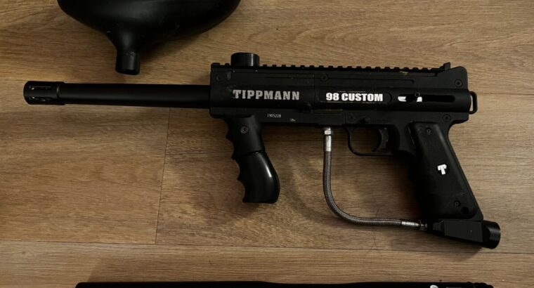 TIPPMANN 98 CUSTOM + Zubehör