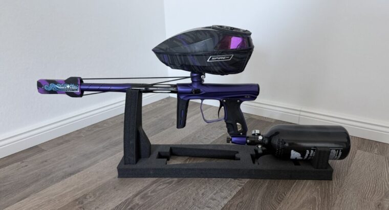 XLS Shocker Makierer / Druckluftflasche / Hopper /Freak Lauf XL Paintball