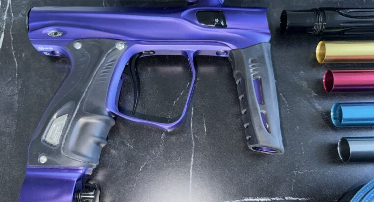 XLS Shocker Makierer / Druckluftflasche / Hopper /Freak Lauf XL Paintball