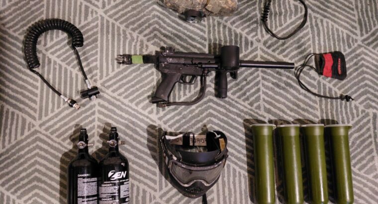 Tippmann A5 mit Zubehör