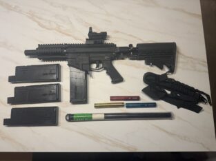 MILSIG M17 MagFed Paintball Markierer + Zubehör