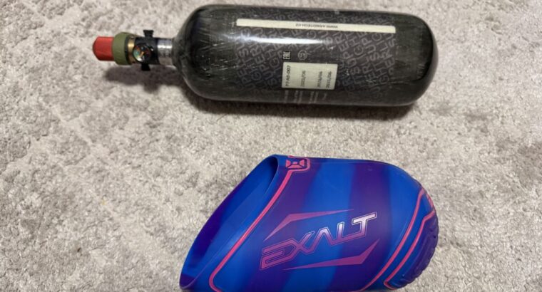 Armotech Supralight Composite Tank, 300 bar – 1,5 L Ninja PRO V3 300 Bar HP Regulator