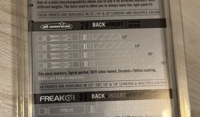 GOG Freak Back für ION/Impulse Schwarz&Edelstahl