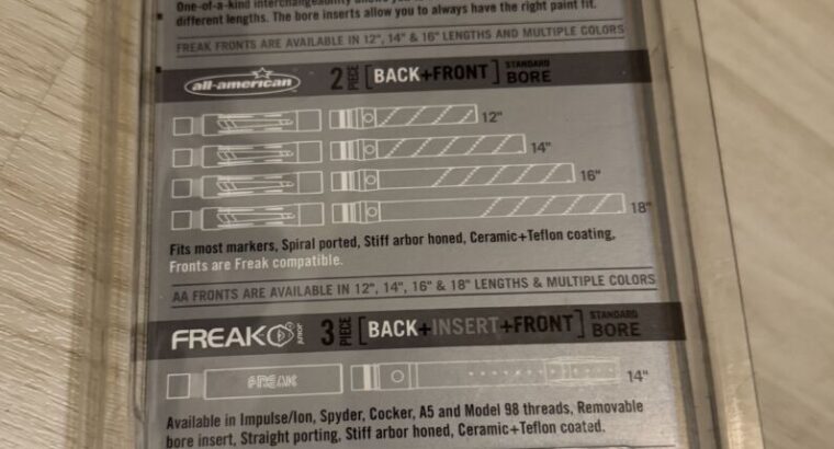 GOG Freak Back für ION/Impulse Schwarz&Edelstahl