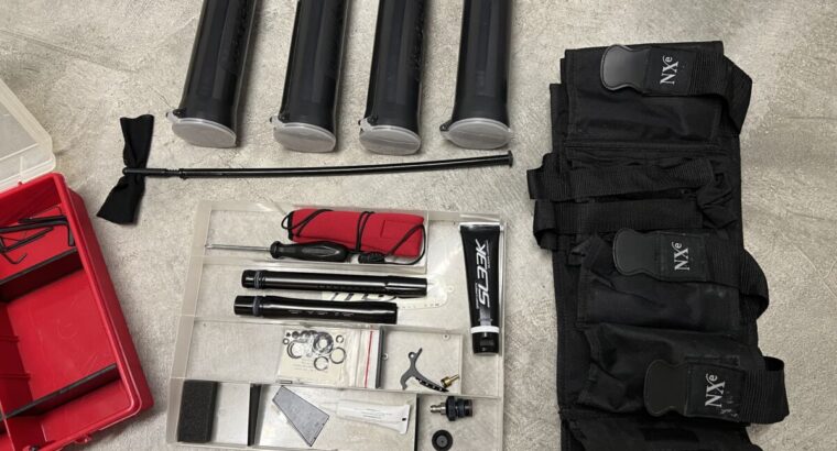 Proto Matrix Rail Camouflage- Markierer inkl. Zubehör und Kleidung