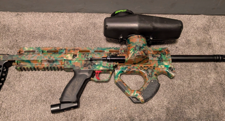 TIPPMANN X7 PHENOM UNIKAT mit viel Zubehör und Umbauten