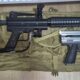 Paintball Waffen mit Tasche zu verkaufen