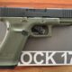 Glock 17 Gen5 Battlefield Green Co2-Pistole Kaliber 4,5 mm Stahl BB Blowback