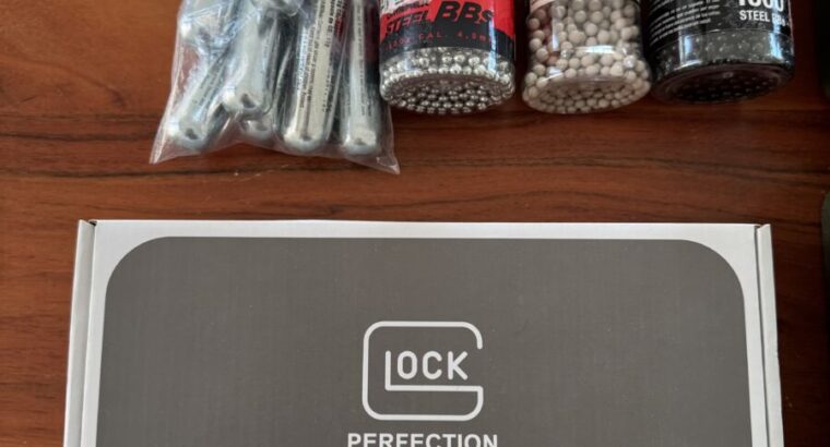 Glock 17 Gen5 Battlefield Green Co2-Pistole Kaliber 4,5 mm Stahl BB Blowback