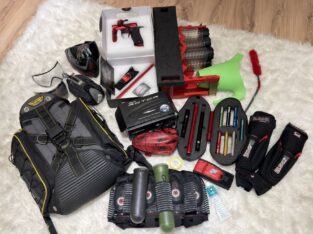 Paintballausrüstung komplett