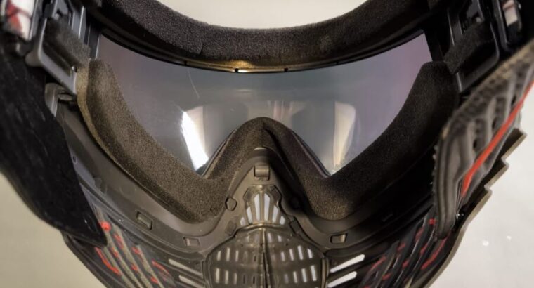 Virtue VIO Contour II Paintball Maske, Black Fire