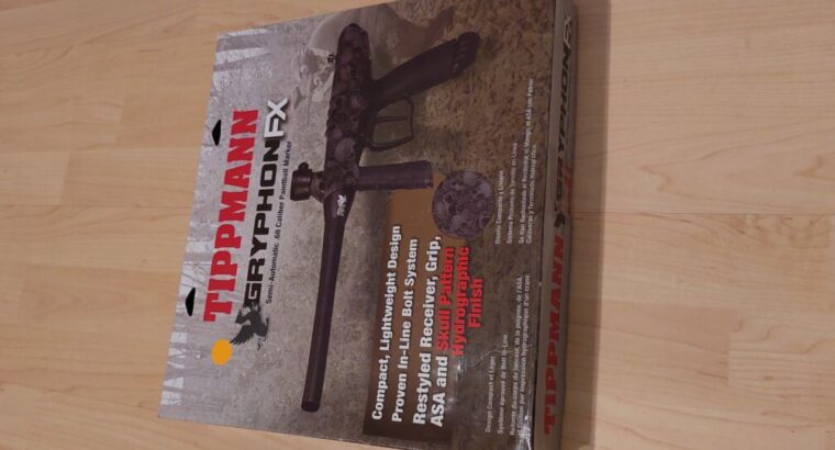 Tippmann Gryphon FX und viel Zubehör