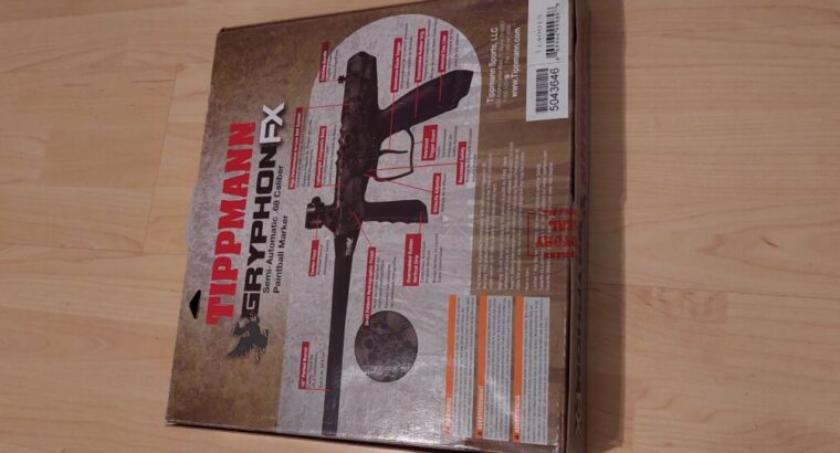 Tippmann Gryphon FX und viel Zubehör