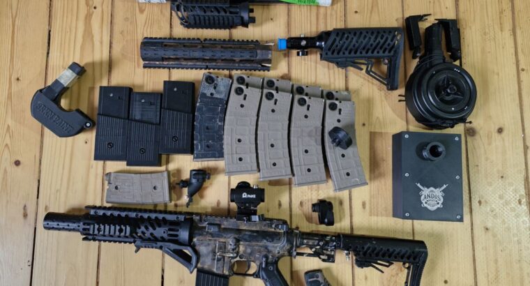 “FS” Tippmann TMC Verkaufe hier eine Umgebaute Tippman TMC .First Strike Ready.