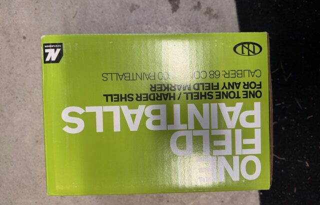 Riesiges Paintballset – alles dabei