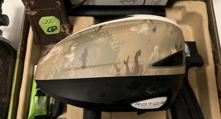 Gebrauchte Planet Eclipse Etha 3 inkl. Hopper und Armotech HP Flasche 300 Bar, 1,1 Liter