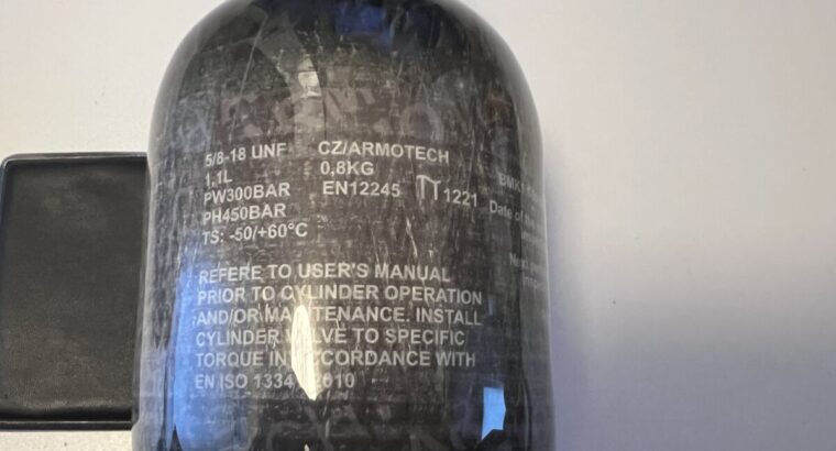 Gebrauchte Planet Eclipse Etha 3 inkl. Hopper und Armotech HP Flasche 300 Bar, 1,1 Liter