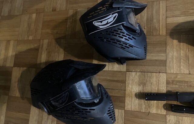 2 x Tippmann 98 + Zubehör Masken