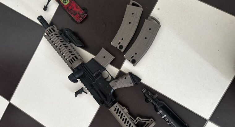 Tippmann TMC + Freak set +mini luftflasche