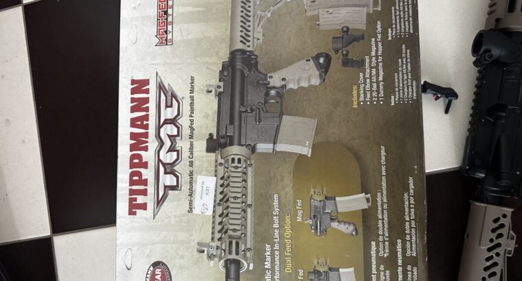 Tippmann TMC + Freak set +mini luftflasche