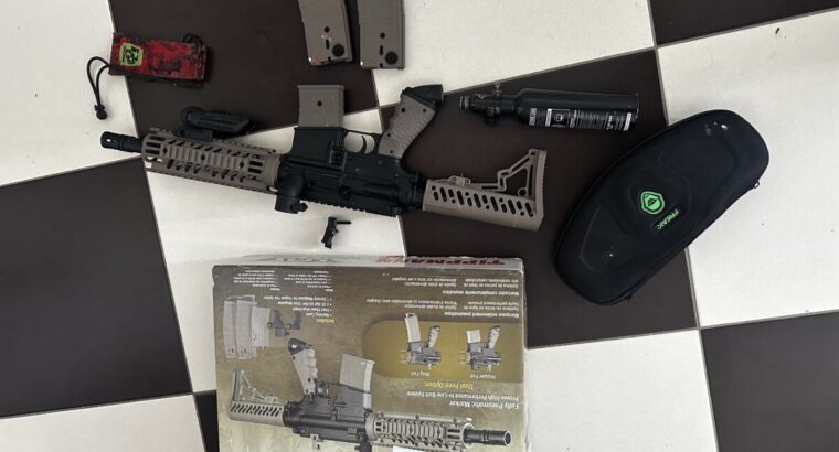 Tippmann TMC + Freak set +mini luftflasche