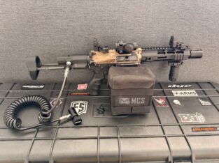 First Strike T15 PDW – Mamba-Setup inkl. MCS Boxmag, Red Dot, Flip-Up Sights & Zubehör