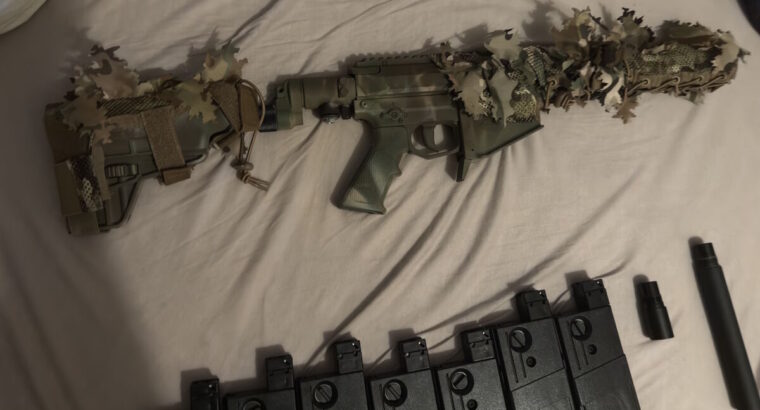 MILSIG M17 mit Zubehör und 7 Magazinen