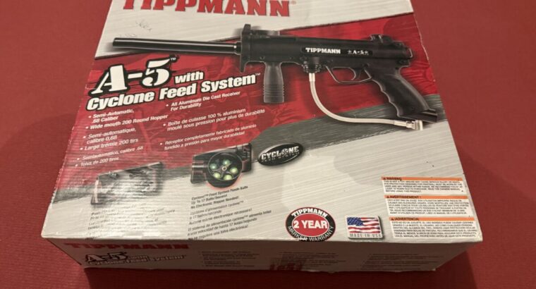 Tippmann A5 mit E-Grip zu verkaufen