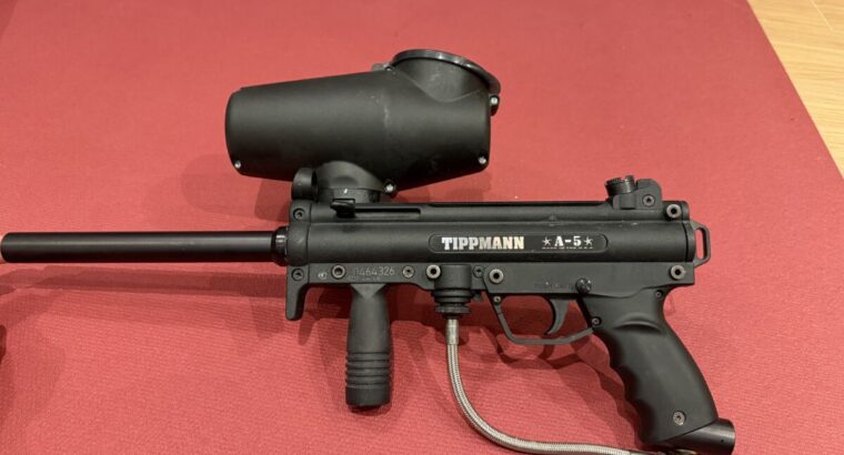 Tippmann A5 mit E-Grip zu verkaufen